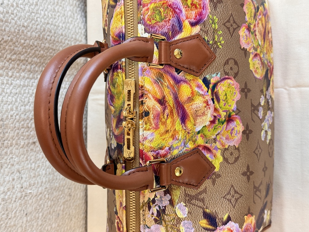 100 Original Louis Vuitton Speedy 25 Bandouliere GARDEN